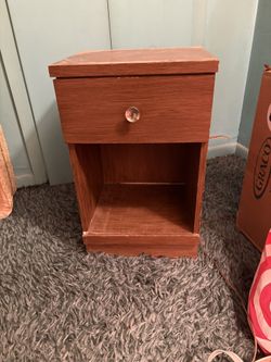 Wooden Nightstand