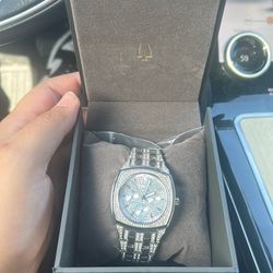 Bulova Phantom Crystal Watch (Retail $695) – Iced Out 💎