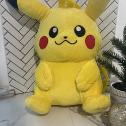 Pokémon Pickachu Plush Backpack