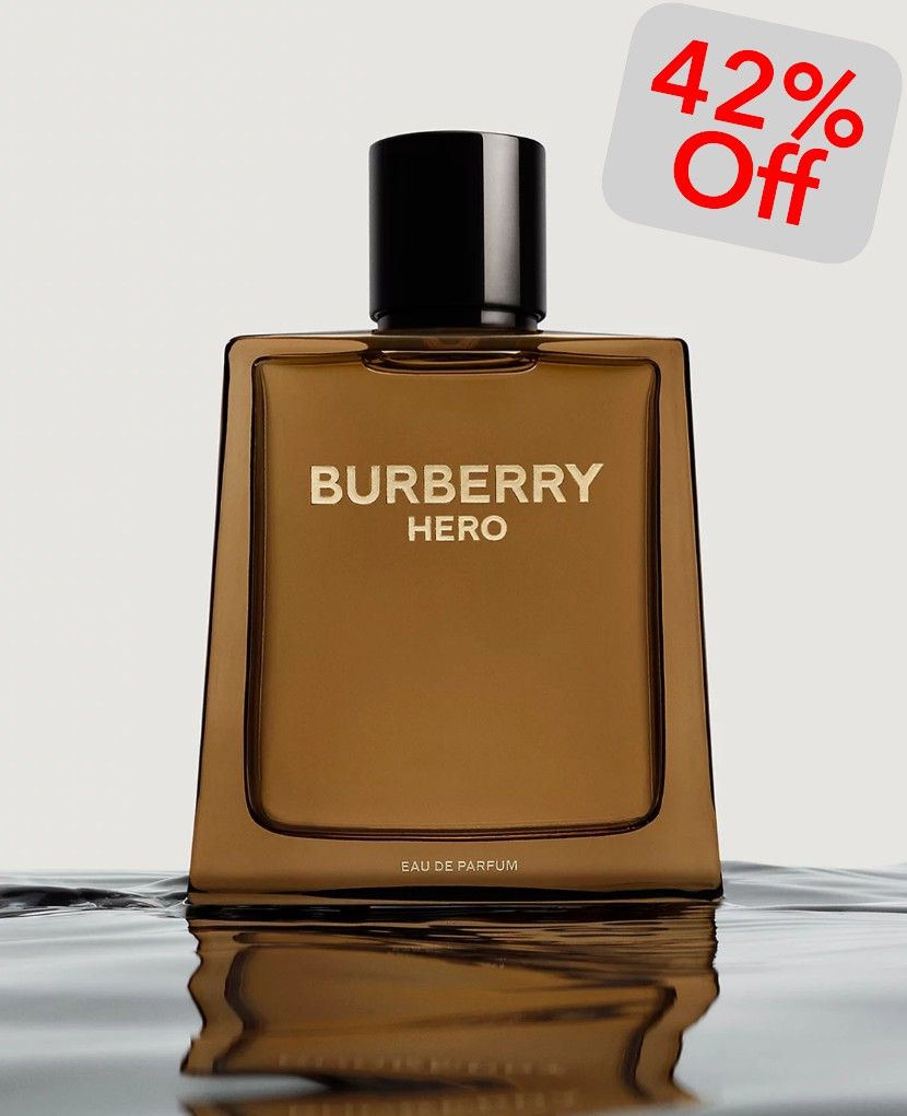 Burberry Men's Hero Eau de Parfum, 3.3 oz.