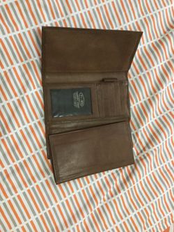 Women's leather wallet , used