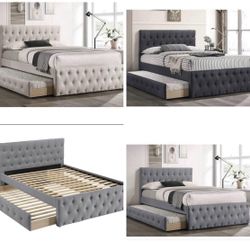 Full Bed With Twin Not Including Mattress 