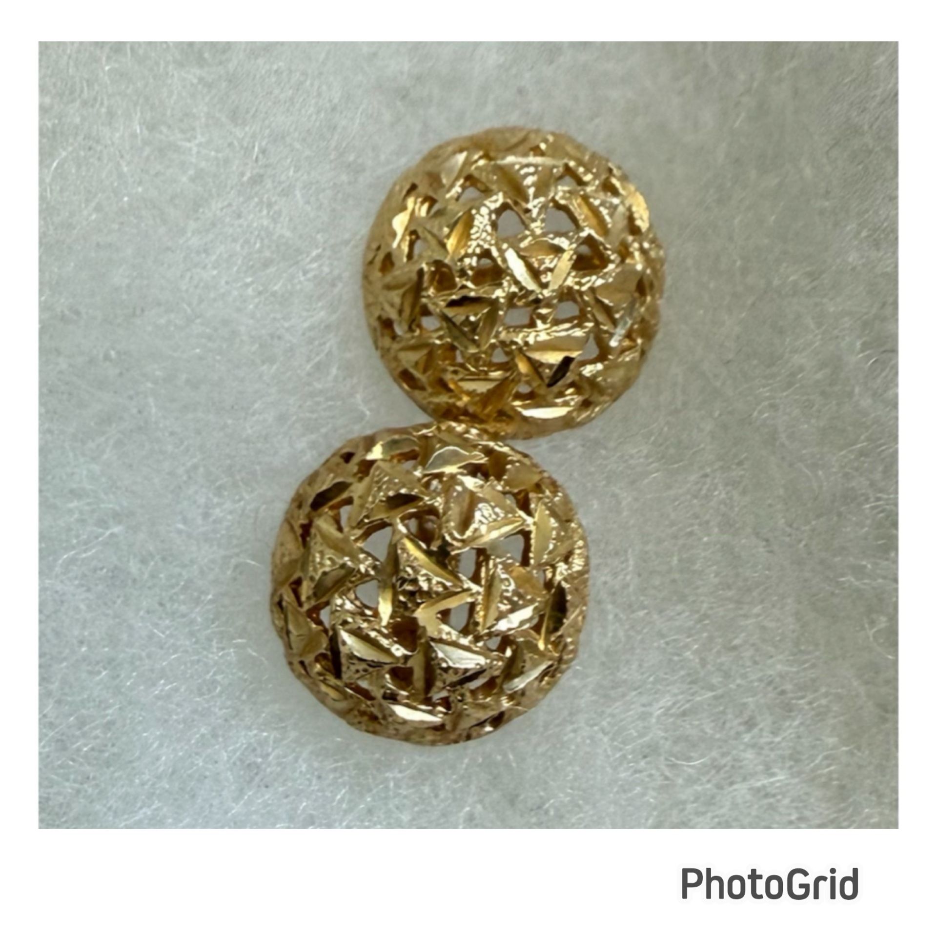 14k Gold Stud Earrings