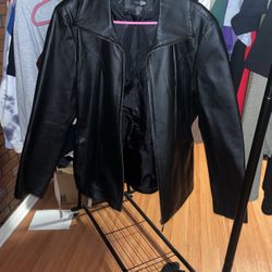Leather jacket