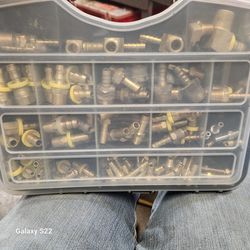 Anyone interested in brass fittings, valves, misc brass