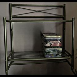 BATHROOM BEDROOM WALL SHELF METAL PINK