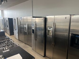 2 LOCATIONS  -USED REFRIGERATORS FOR SALE -FREE DELIVERY -120 DAY WARRANTY