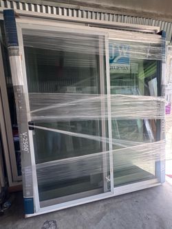 🔥 NEW 72” x 80” VINYL SLIDING PATIO DOOR 🔥