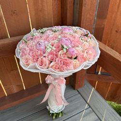 Peony Rose Mix Bouquet 