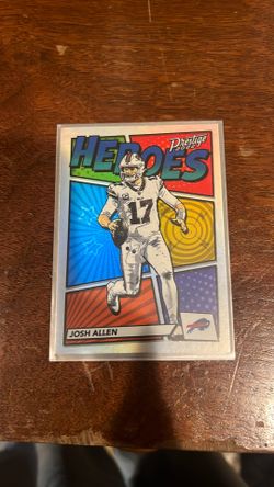 Josh Allen heroes card