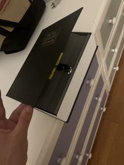 Large Steel Book Safe 