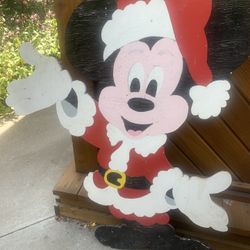 Mickey Mouse Christmas Yard Decoration
