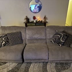 Dual Recliner Couch Like New