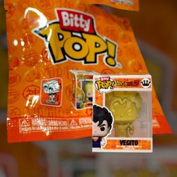 Funko Bitty Pop! Dragonball Z Golden Vegito RARE