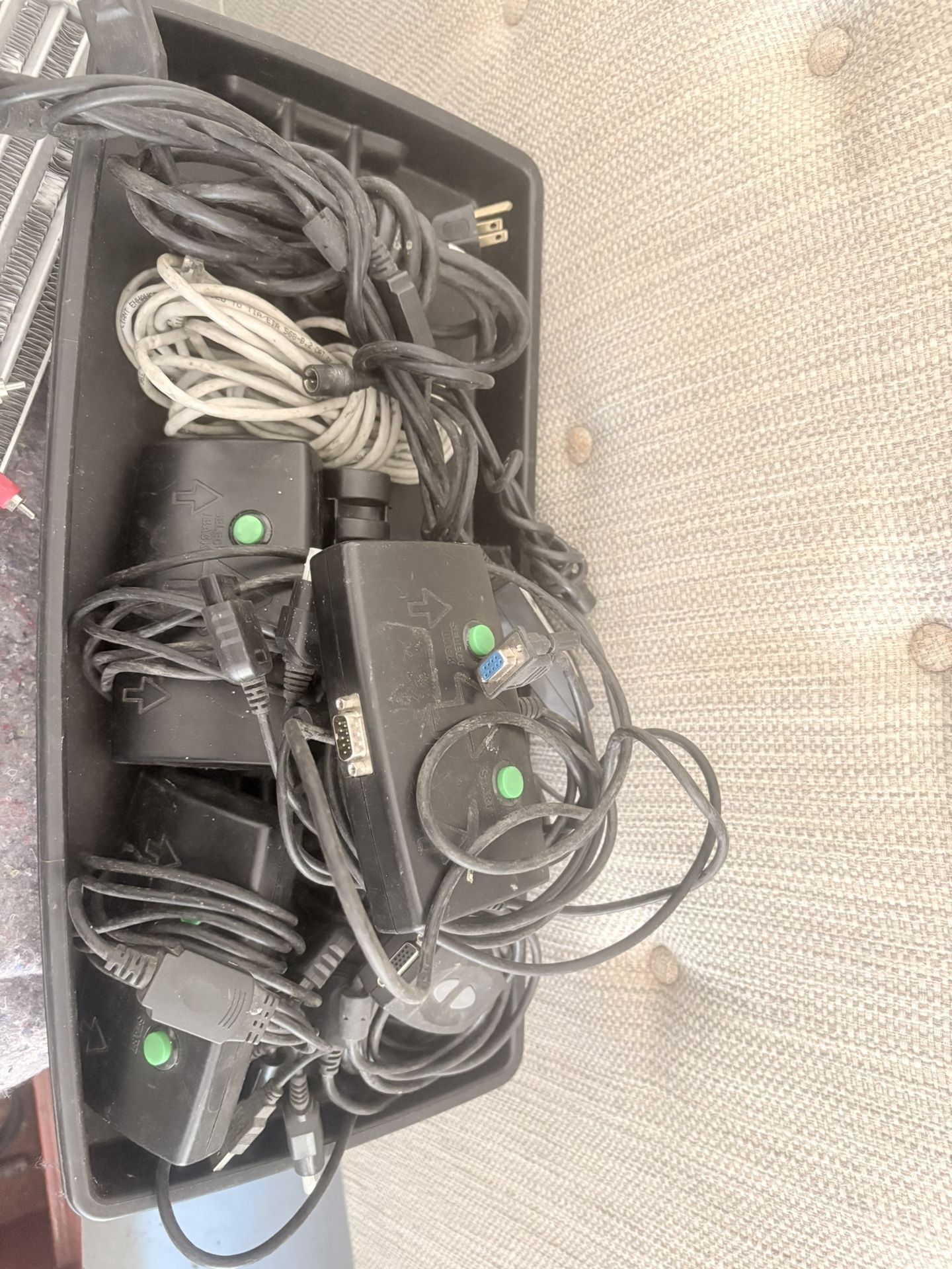 Electronics Cords - Used For Setting Up WII Dance Pads