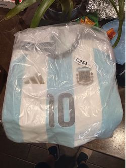 Argentina Messi fan replica jersey size xl