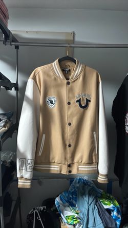 True Religion Varsity Bomber Jacket
