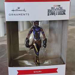 2022 Marvel Shuri Christmas Tree Ornament New H487 Black Panther 