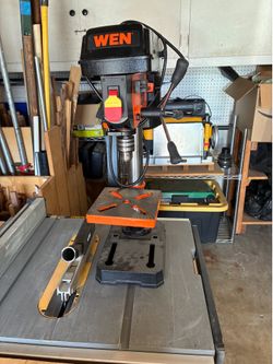 WEN 8” 5 speed bench top drill press