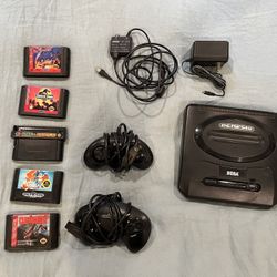 SEGA Genesis with 5 Games