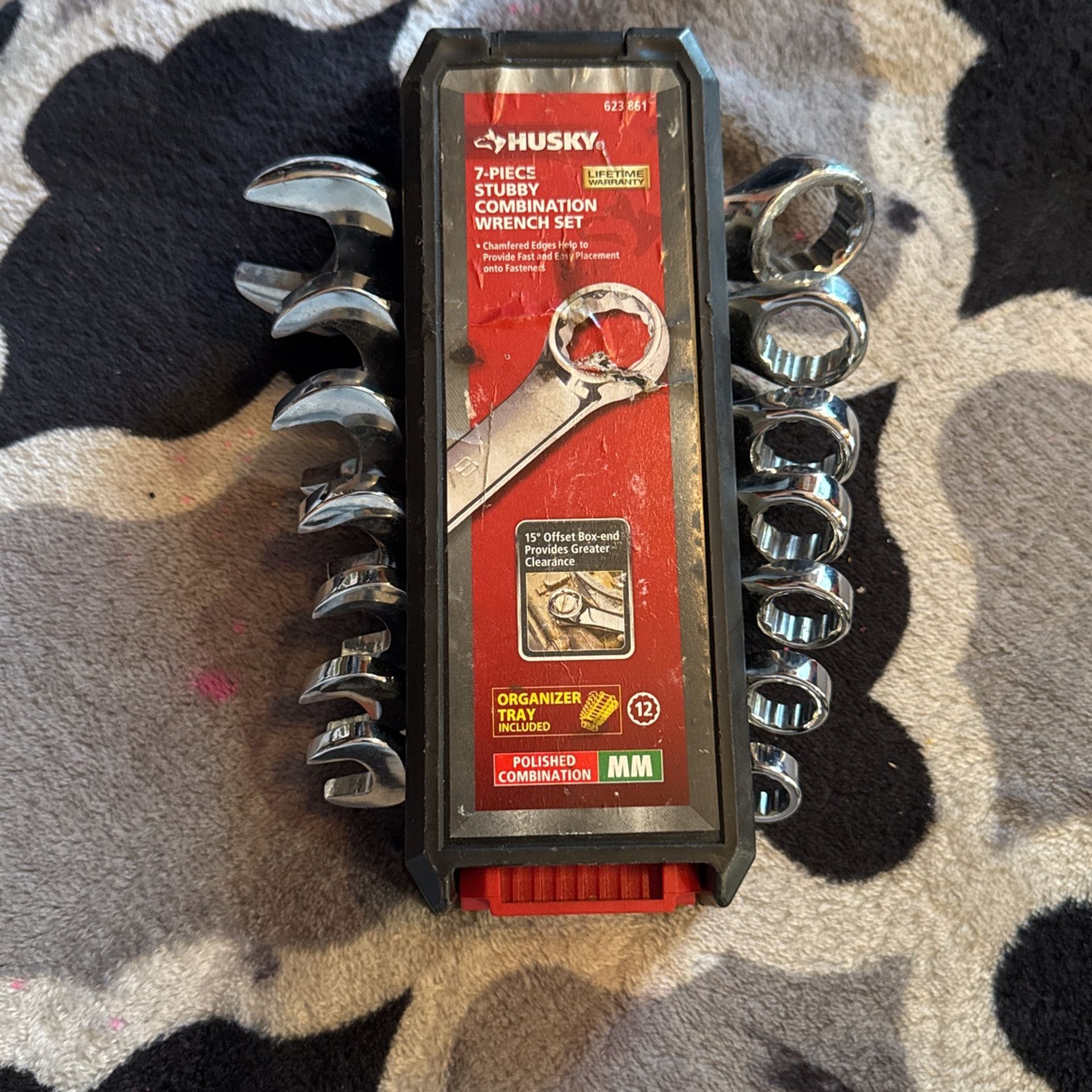 Husky Stubby Combination Wrench Set
