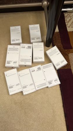 iPhone boxes