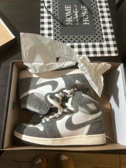 Air Jordan 1 retro high og washed black
