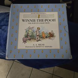 4 Winnie The Pooh Books And Case