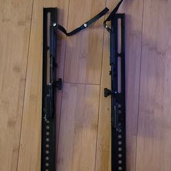 Large  17 inch  TV wall stand  .. 2 peices 
