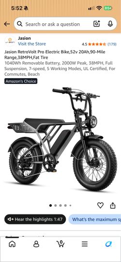 Jasion RetroVolt Pro Electric Bike