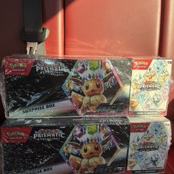 Pokemon Prismatic Evolutions Surprise + Booster Bundle Sam’s 