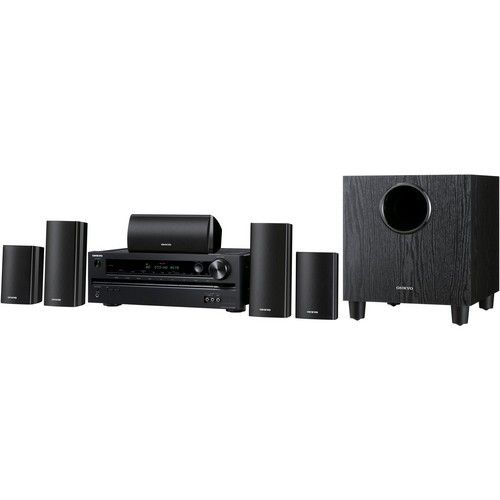 Onkyo HT-S3400 Home SURROUND SOUND THEATER SET UP 
