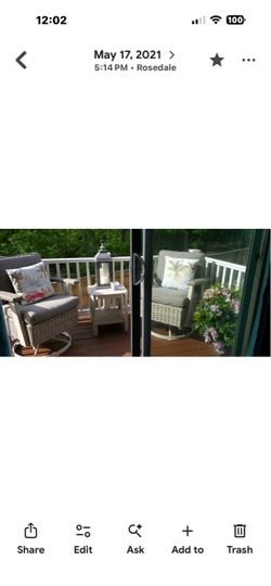 Moving sale - Used Patio Set