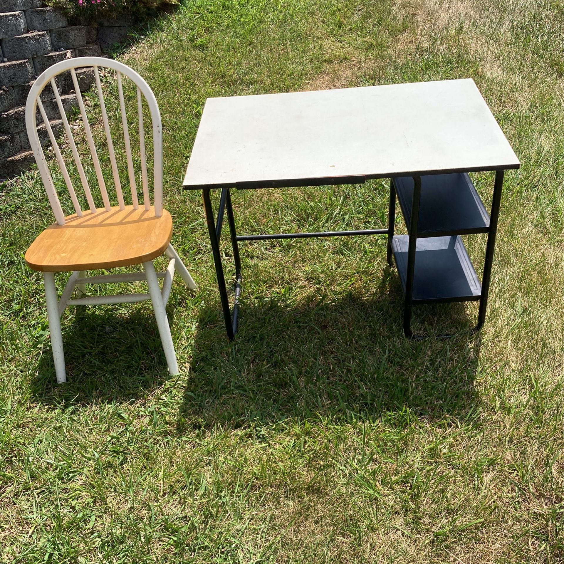 Desk And Chair