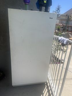 Woods upright freezer