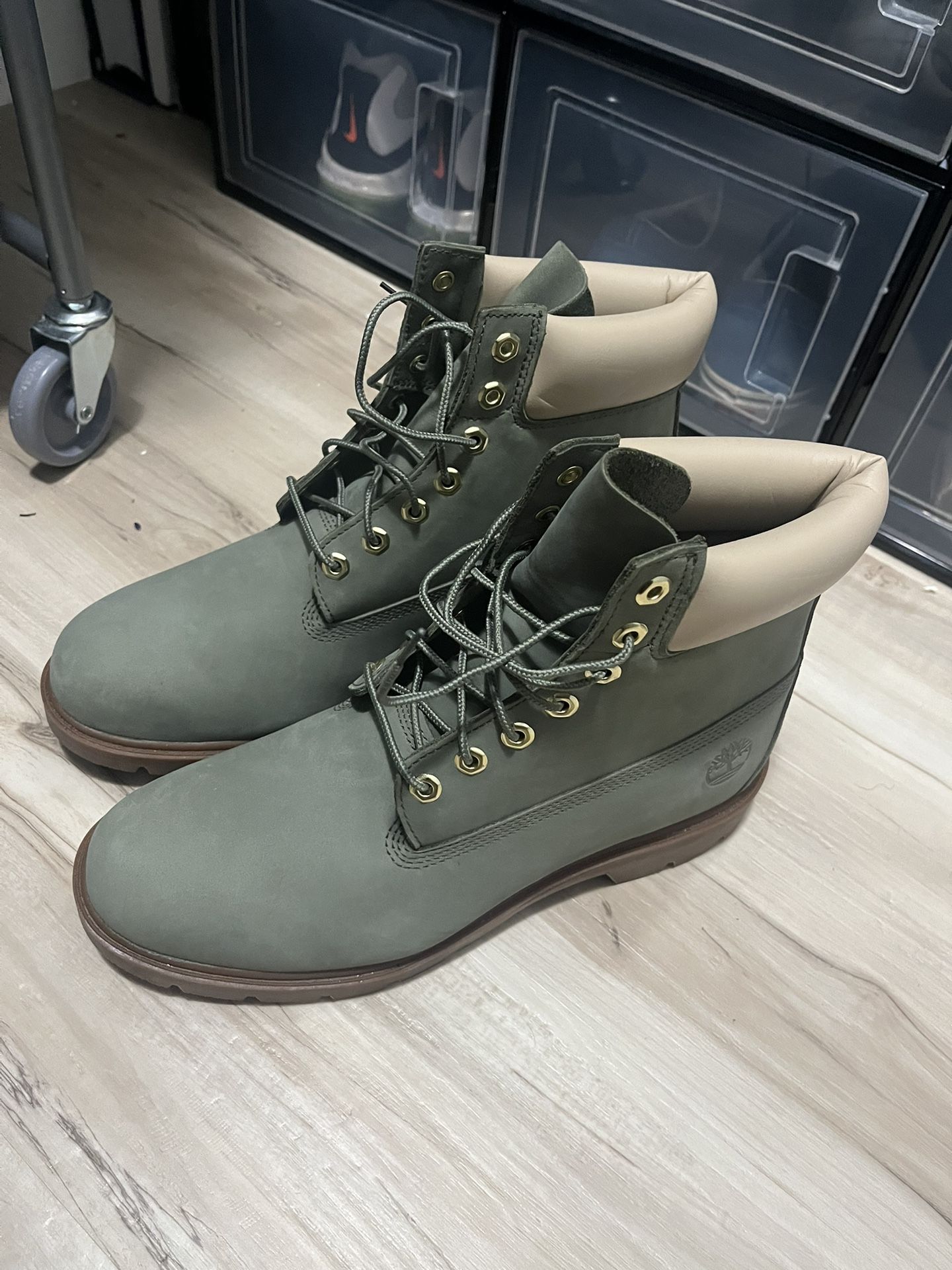 Timberland Men’s Dark Green Gum