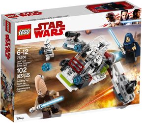 LEGO 75206-1 Jedi and Clone Troopers Battle Pack - Used, Complete