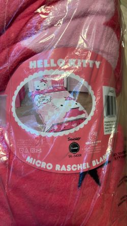 Hello Kitty Blanket New