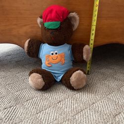 Bear With A Crab On Shirt