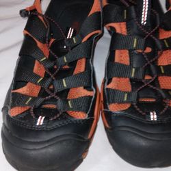 Summer Keen Sandals.  Rubber Contour Flexible Out Sole