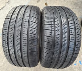 2 USED TIRES PIRELLI RFT 225/40/19