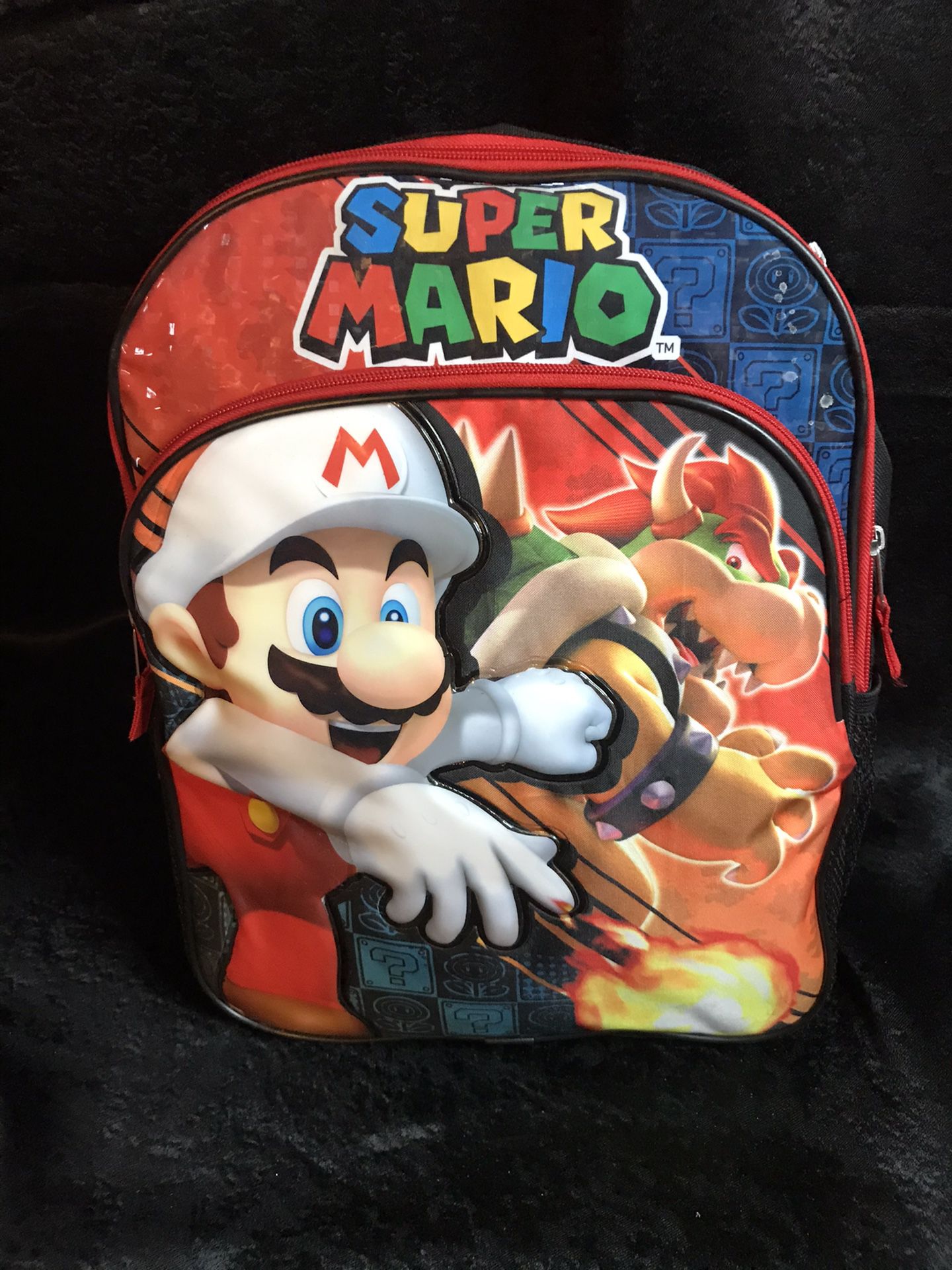 Super Mario backpack! New! 16 x 13