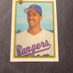 Juan Gonzalez Rookie 1990 Bowman #492