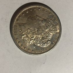 1881 Morgan Silver Coin Dollar San Francisco 