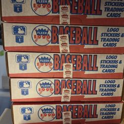 1990 Fleer Baseball Complete Sets Sealed