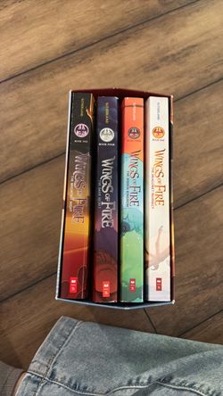 Wings of Fire Books 1, 3, 4 & 5 – 4 Book Set