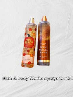 Bath & body Works sprays for fall