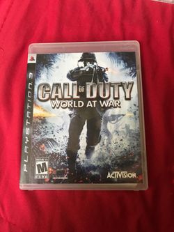 Call of duty world at war