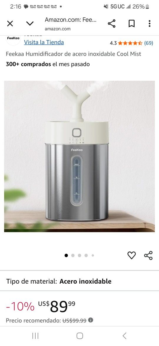 Feekaa Humidifier