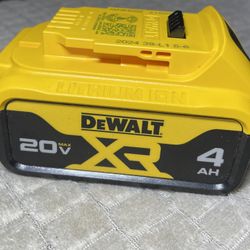 DEWALT 20V  MAX XR  Lithium-lon  4.0Ah Battery , Price is firm 